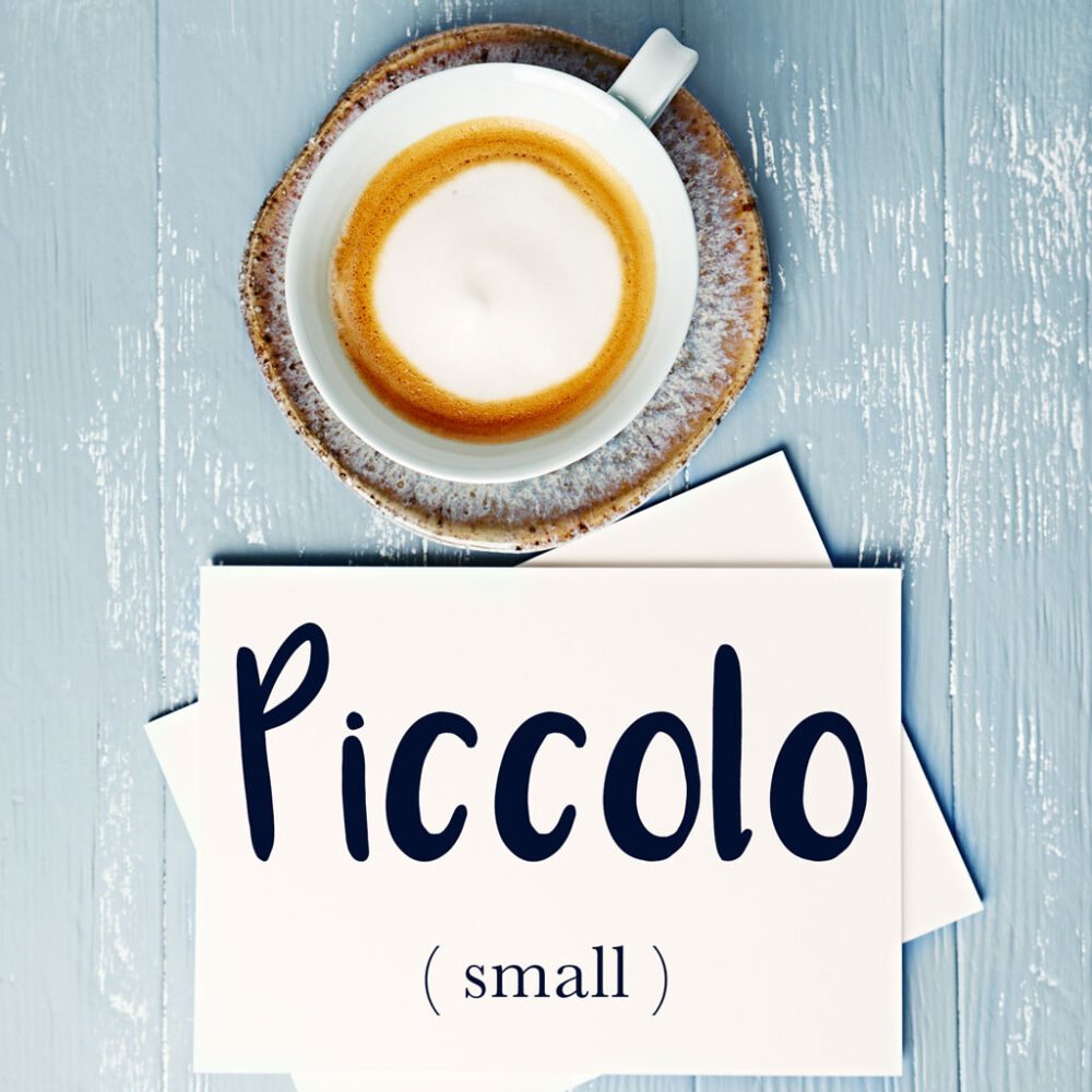 Italian Word Of The Day Piccolo Small Daily Italian Words