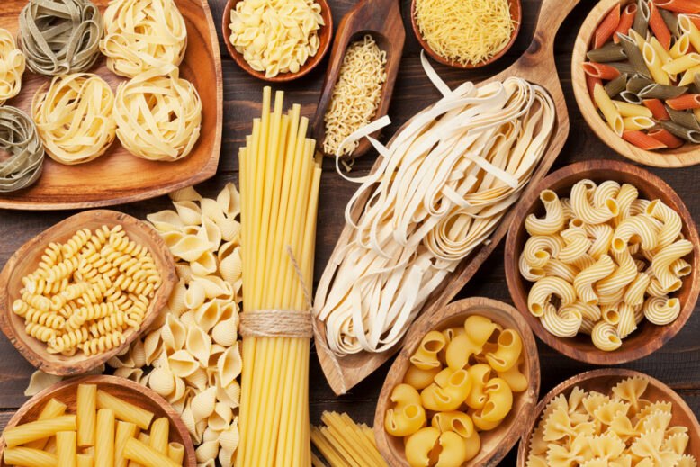 Various pasta.