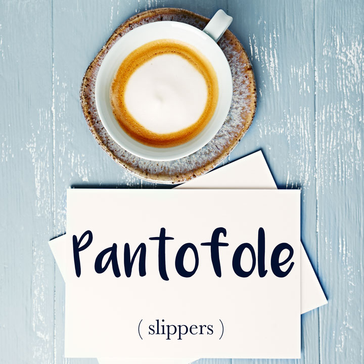 Italian Word of the Day: Pantofole (slippers) - Daily Italian Words