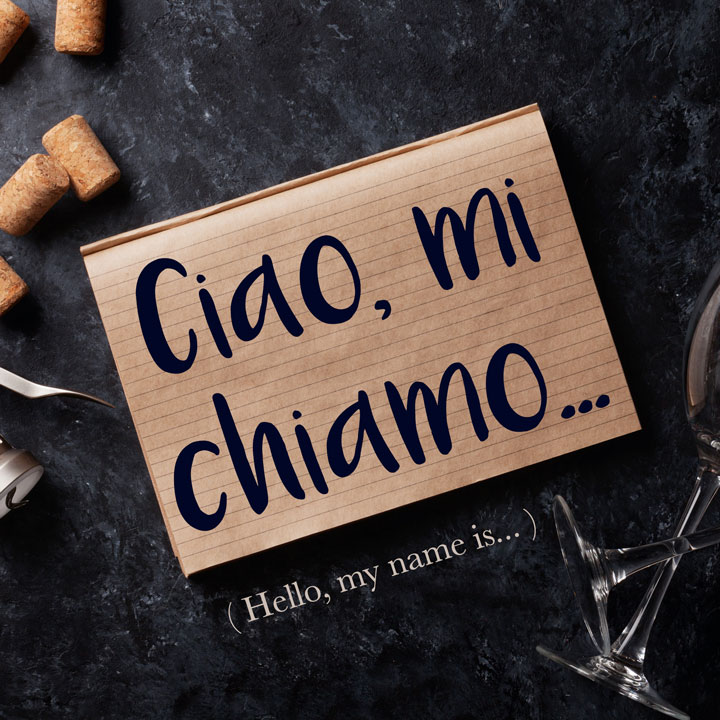 How To Say Hello My Name Is In Italian Ciao Mi Chiamo 