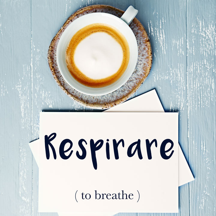 Italian Word of the Day: Respirare (to breathe) - Daily Italian Words