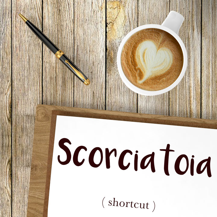 Italian Word of the Day Scorciatoia (shortcut)  Daily Italian Words