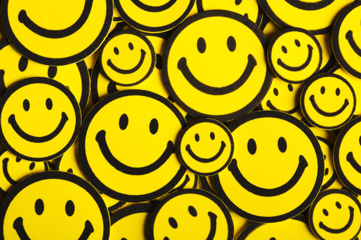 Lots of yellow smiley faces