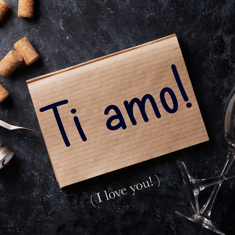 How To Say I Love You In Italian Ti Amo