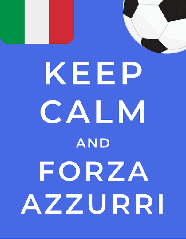 Forza azzurri meaning