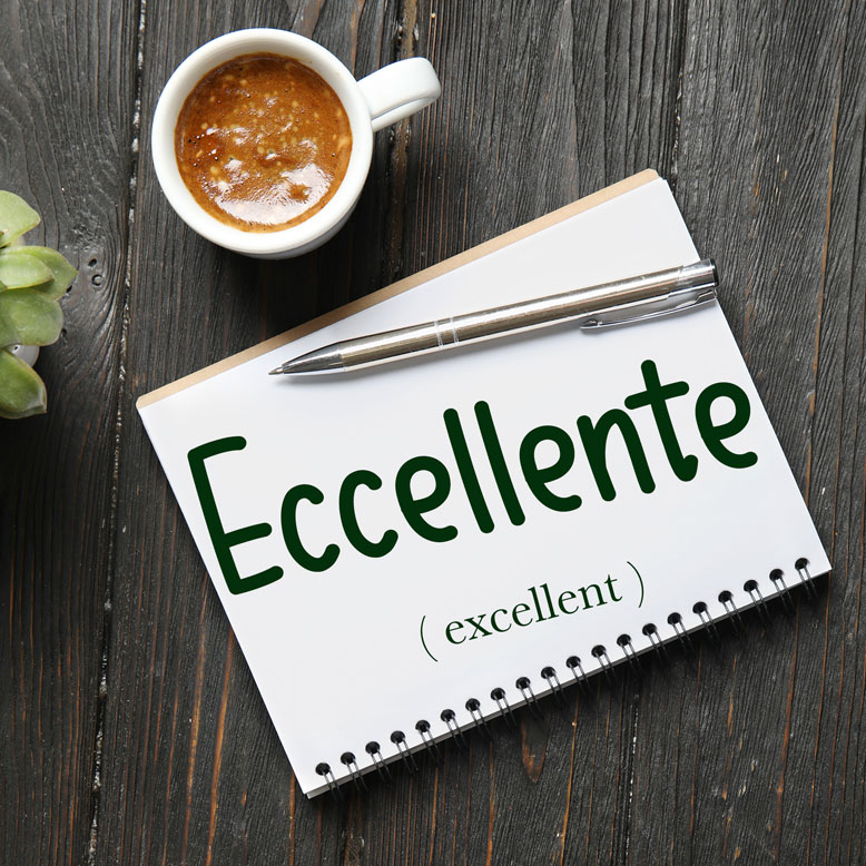 Italian Word Of The Day: Eccellente (Excellent) - Daily Italian Words