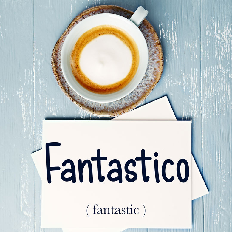 Italian Word of the Day: Fantastico (fantastic)