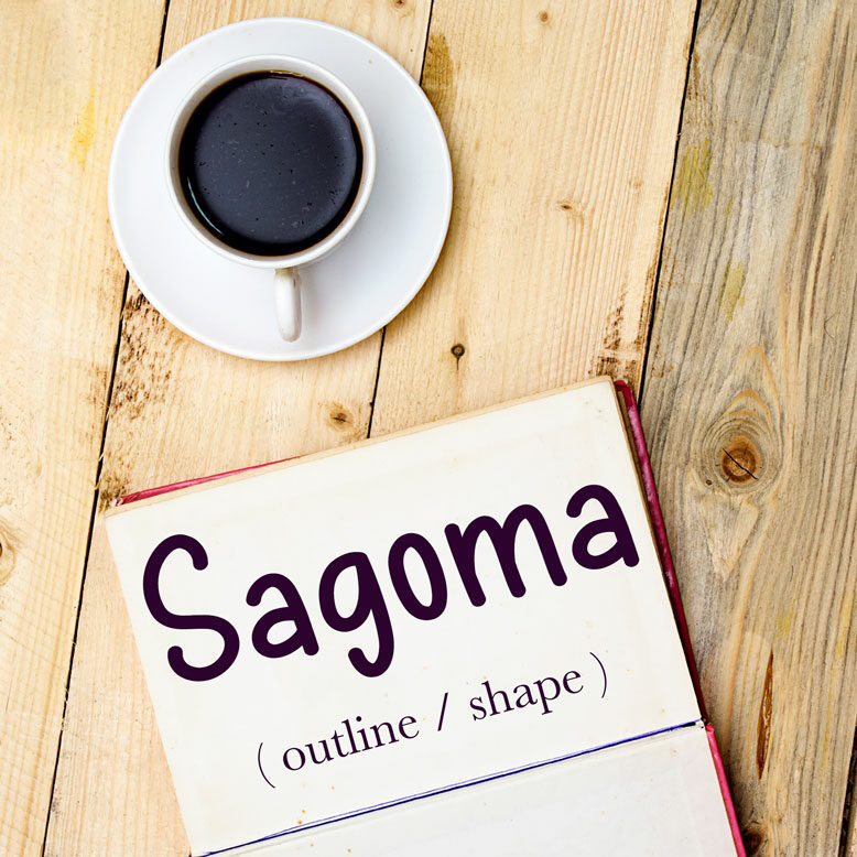 italian word of the day sagoma outline shape daily italian words