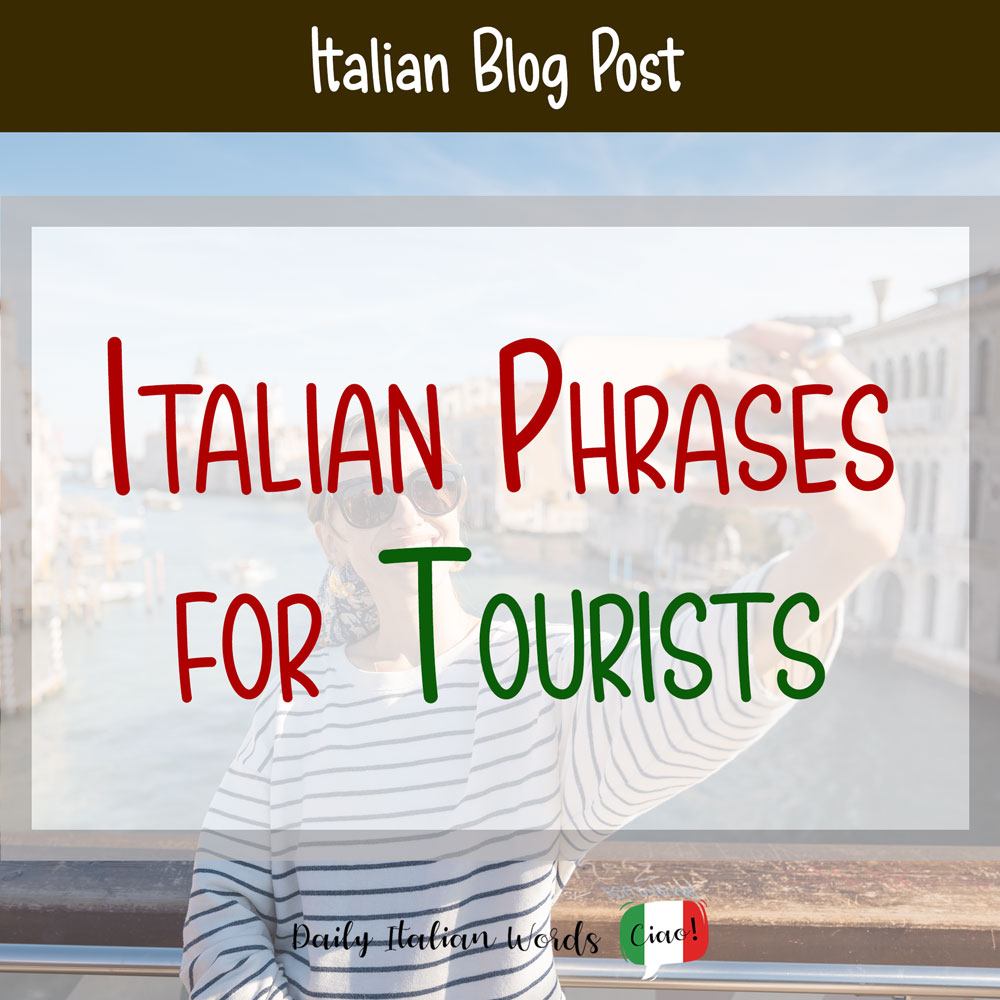 phrase type italien voyage