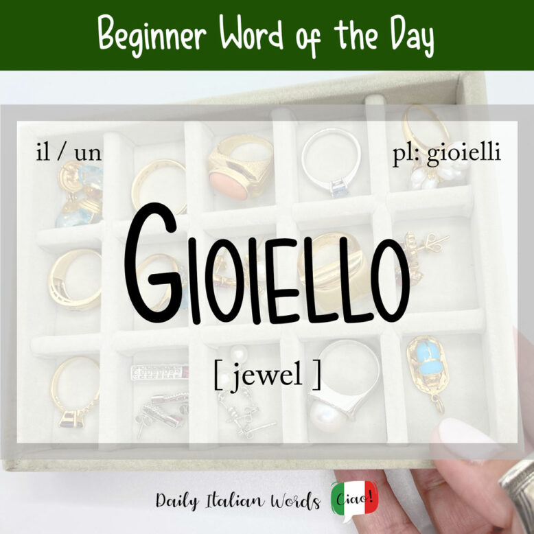 italian word for jewel