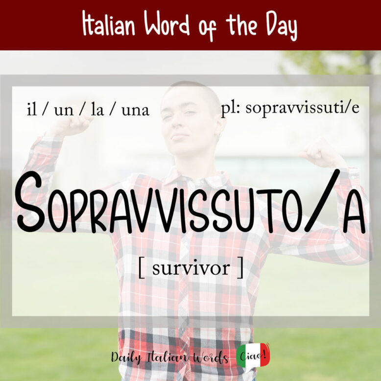 italian word for survivor