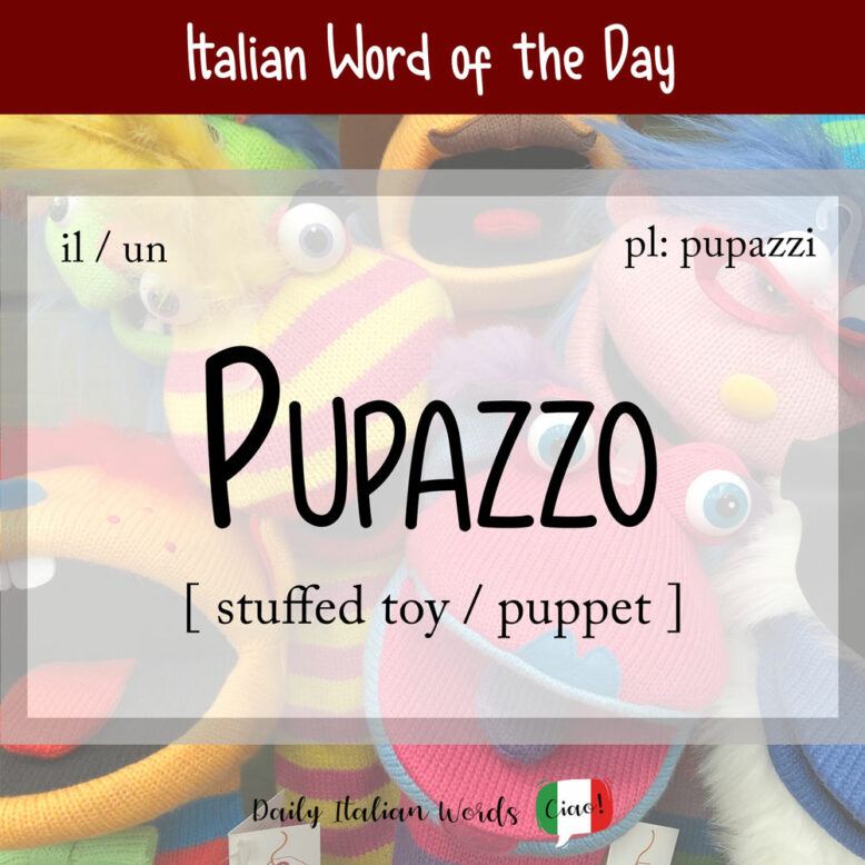 italian word for puppet
