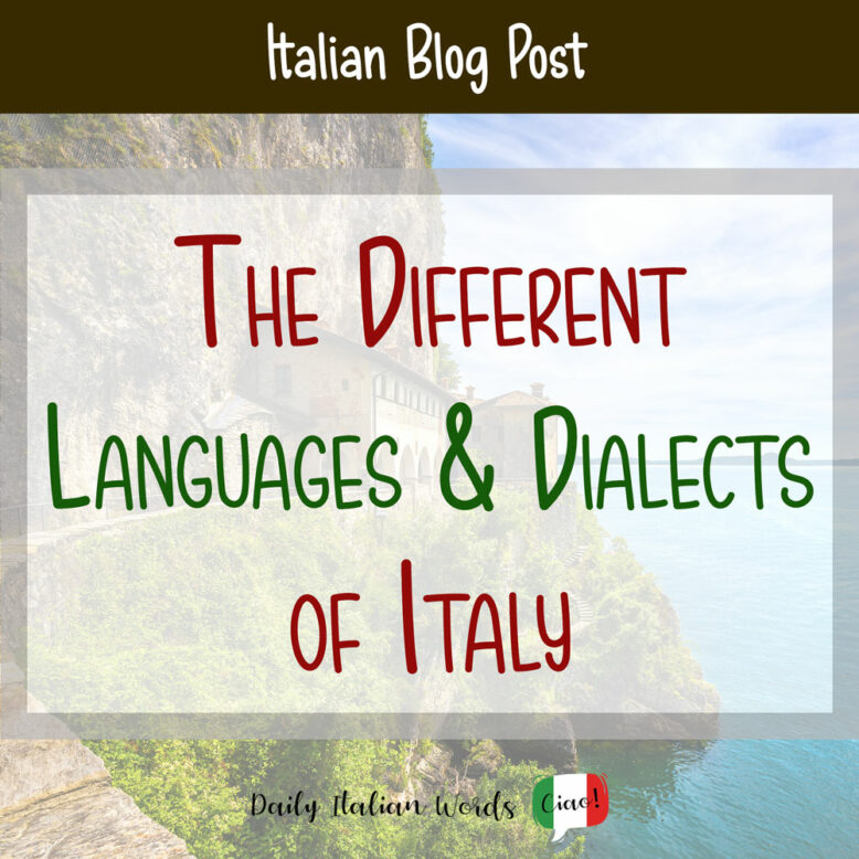 different dialects in italy