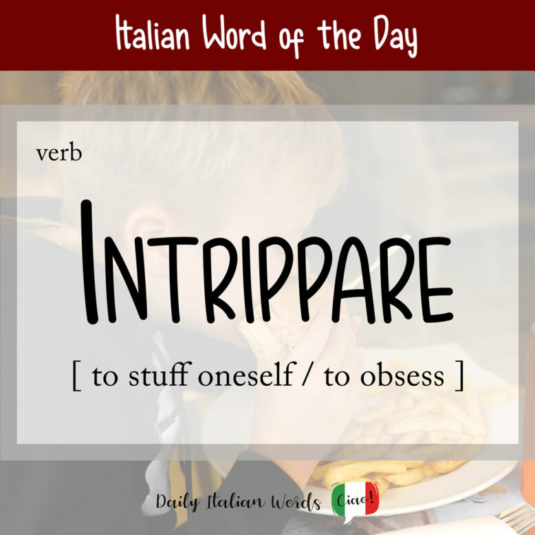 italian word intrippare