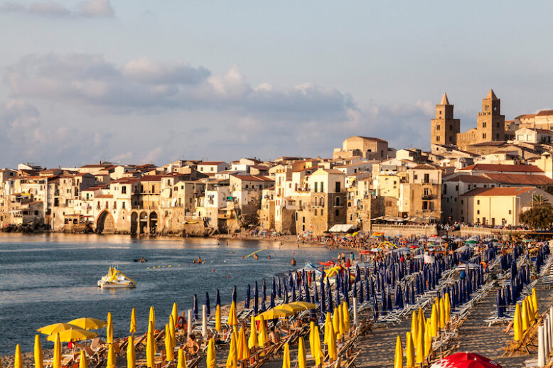 Cefalu, a city and comune in the Italian Metropolitan City of Palermo