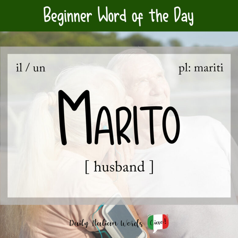 italian word for husband
