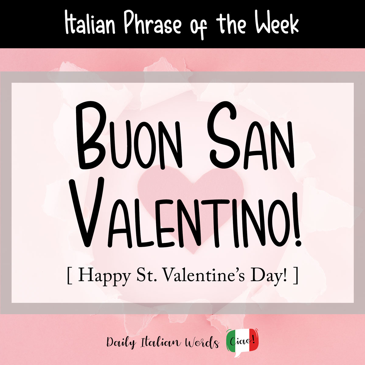 How to Say Happy Valentine's Day in Italian - Daily Italian Words
