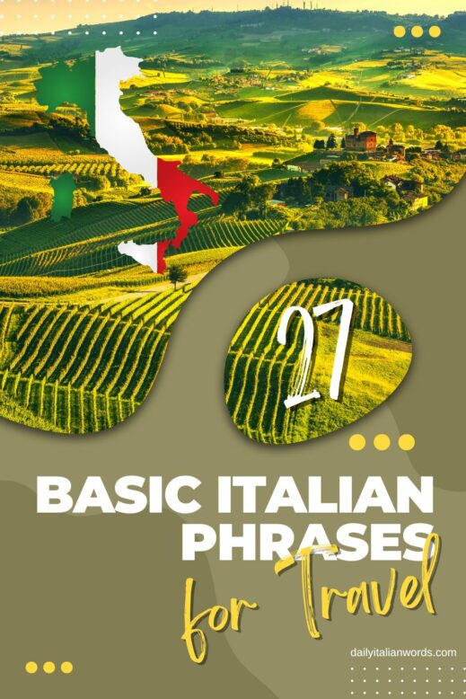 27 basic italian phrases for travel