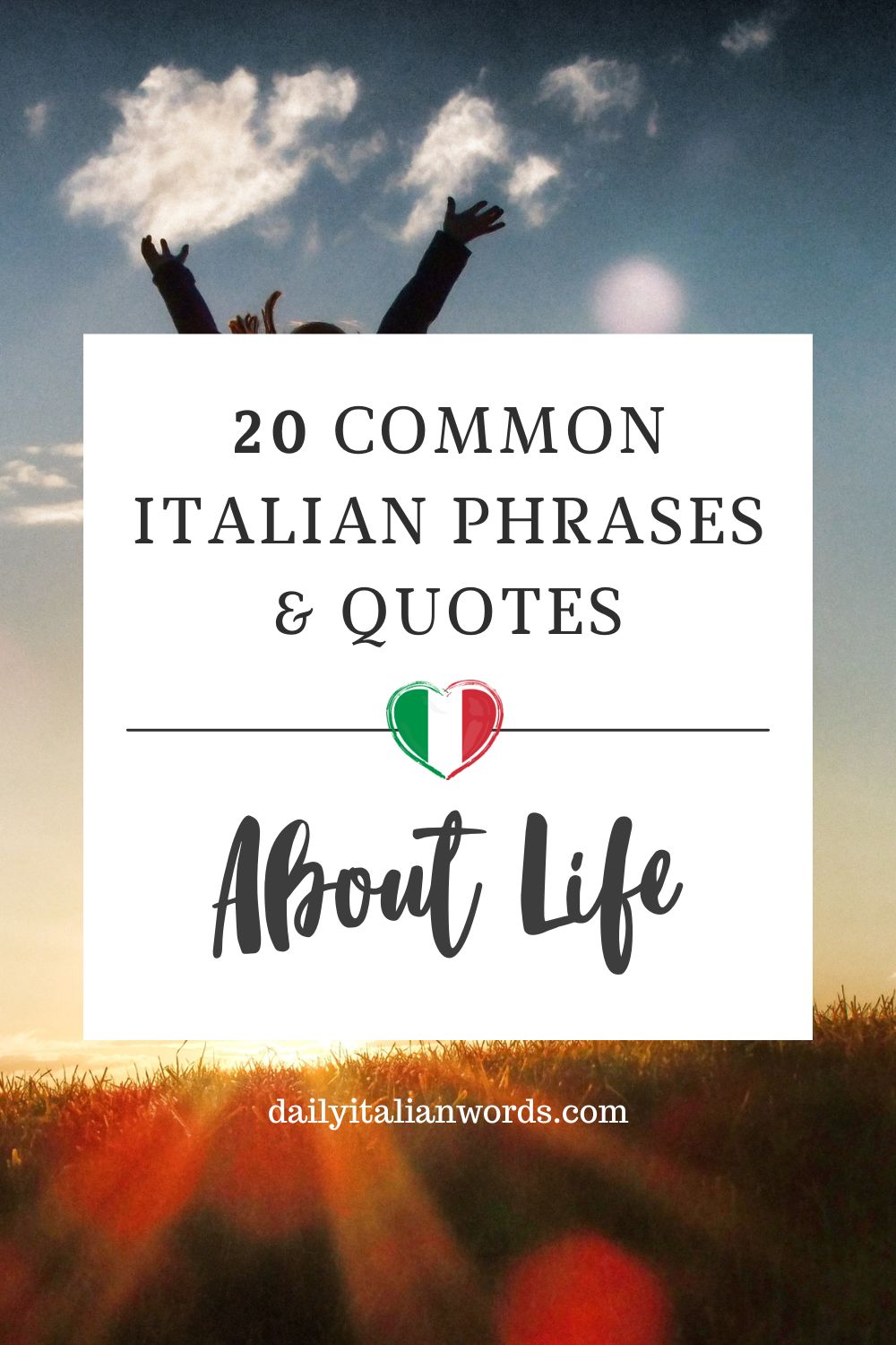 Italian Sayings About Life