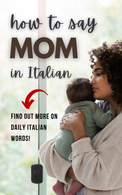 how to say mom in italian