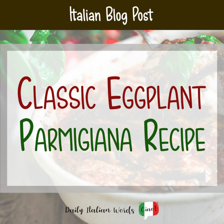classic eggplant parmigiana recipe