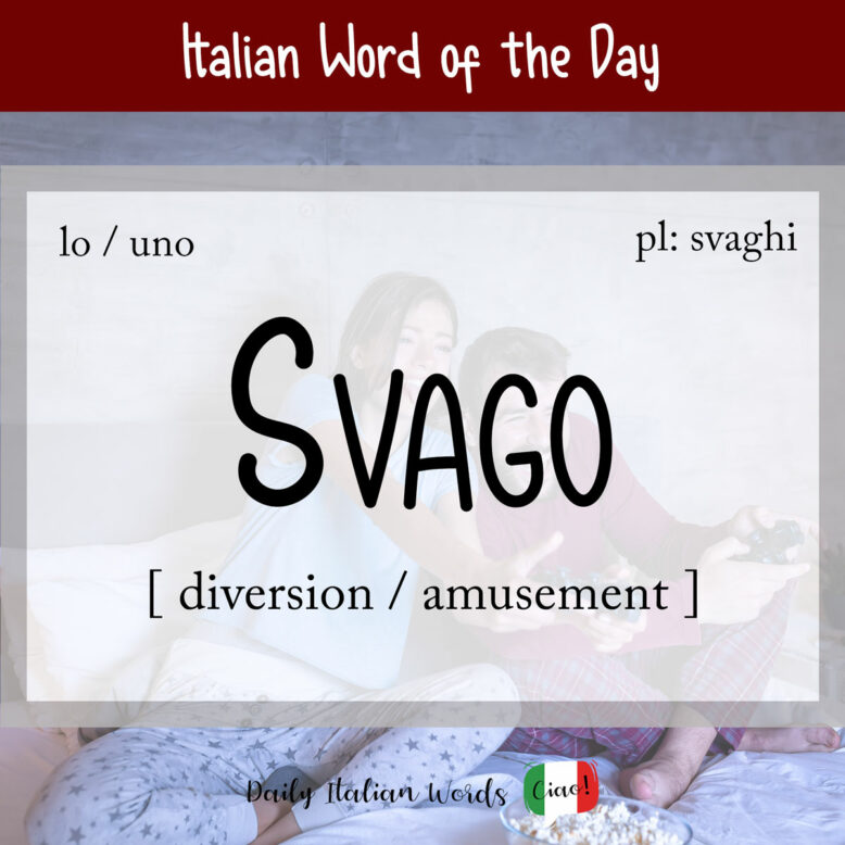 Italian word casual