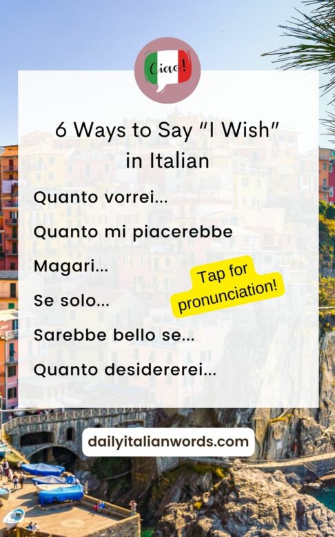 i wish in italian