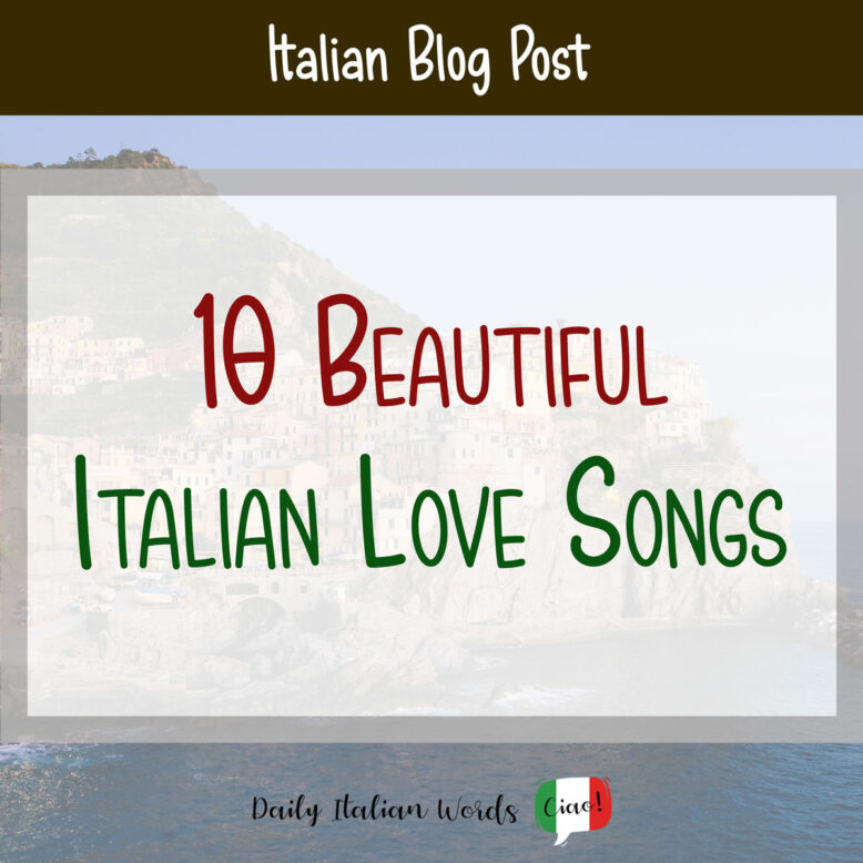 beautiful italian love songs