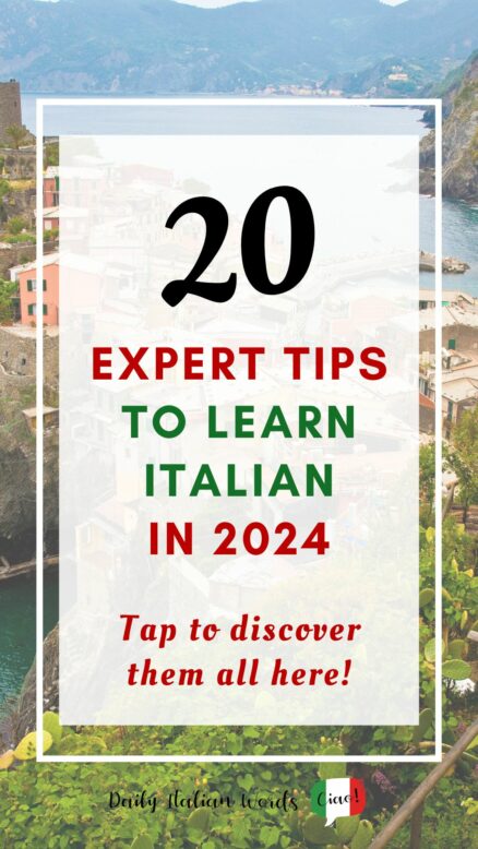 expert tips to learn italian in 2024