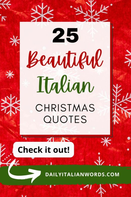 italian christmas quotes