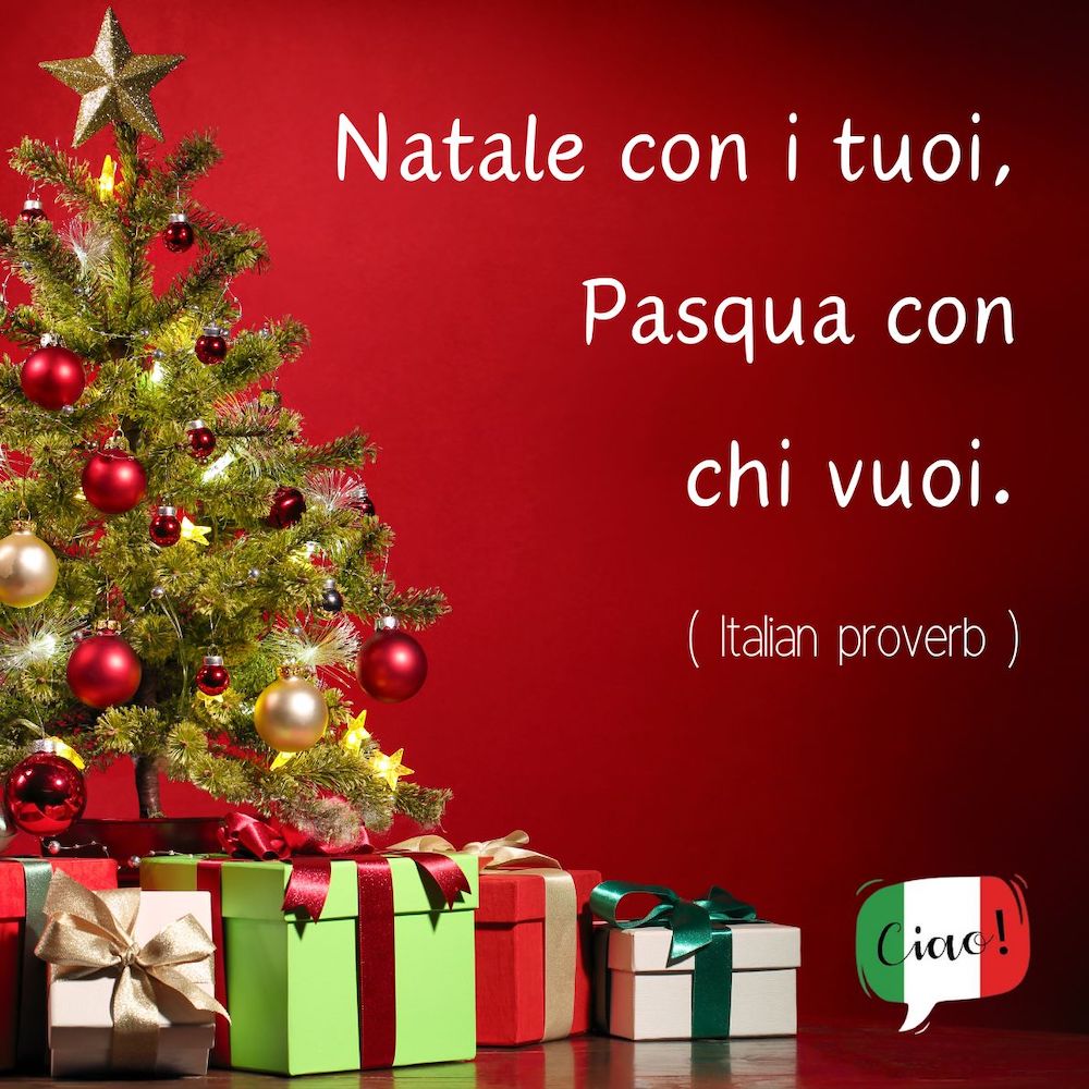Italian Christmas Sayings 