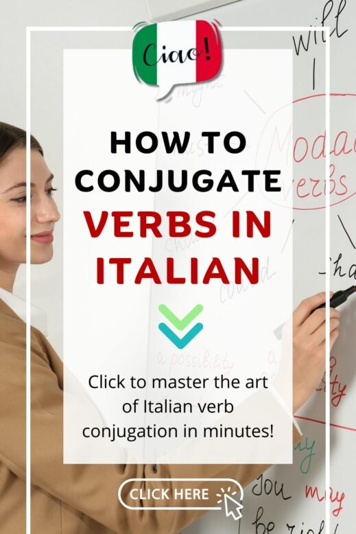 how to conjugate verbs in italian