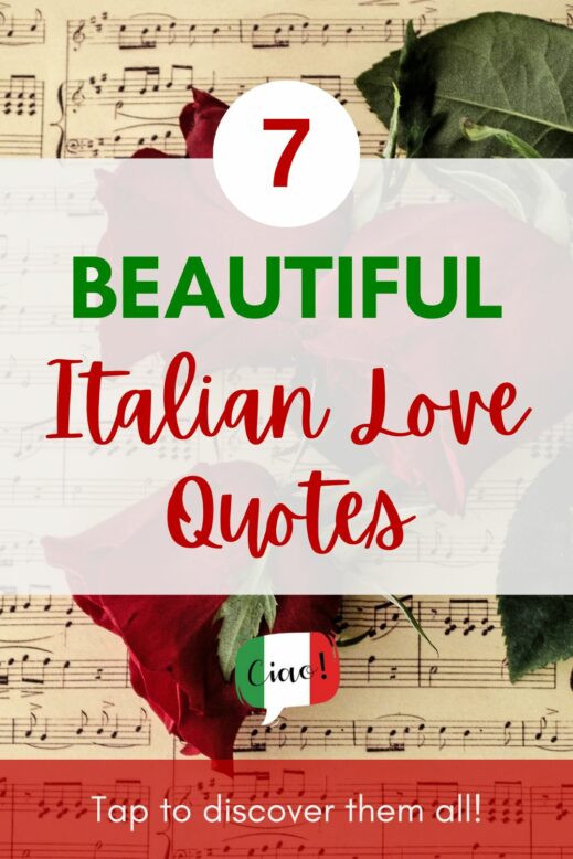 beautiful italian love quotes
