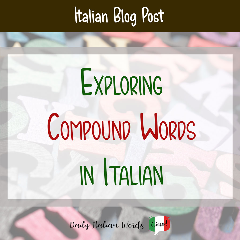 Compound Words in Italian