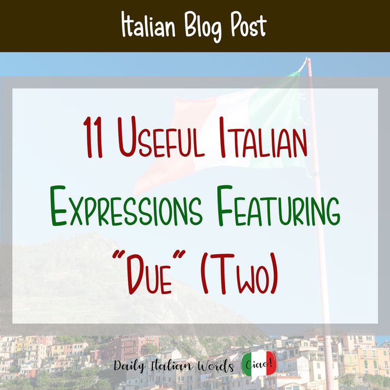 Use Less Words Image 11 Useful Italian Expressions with